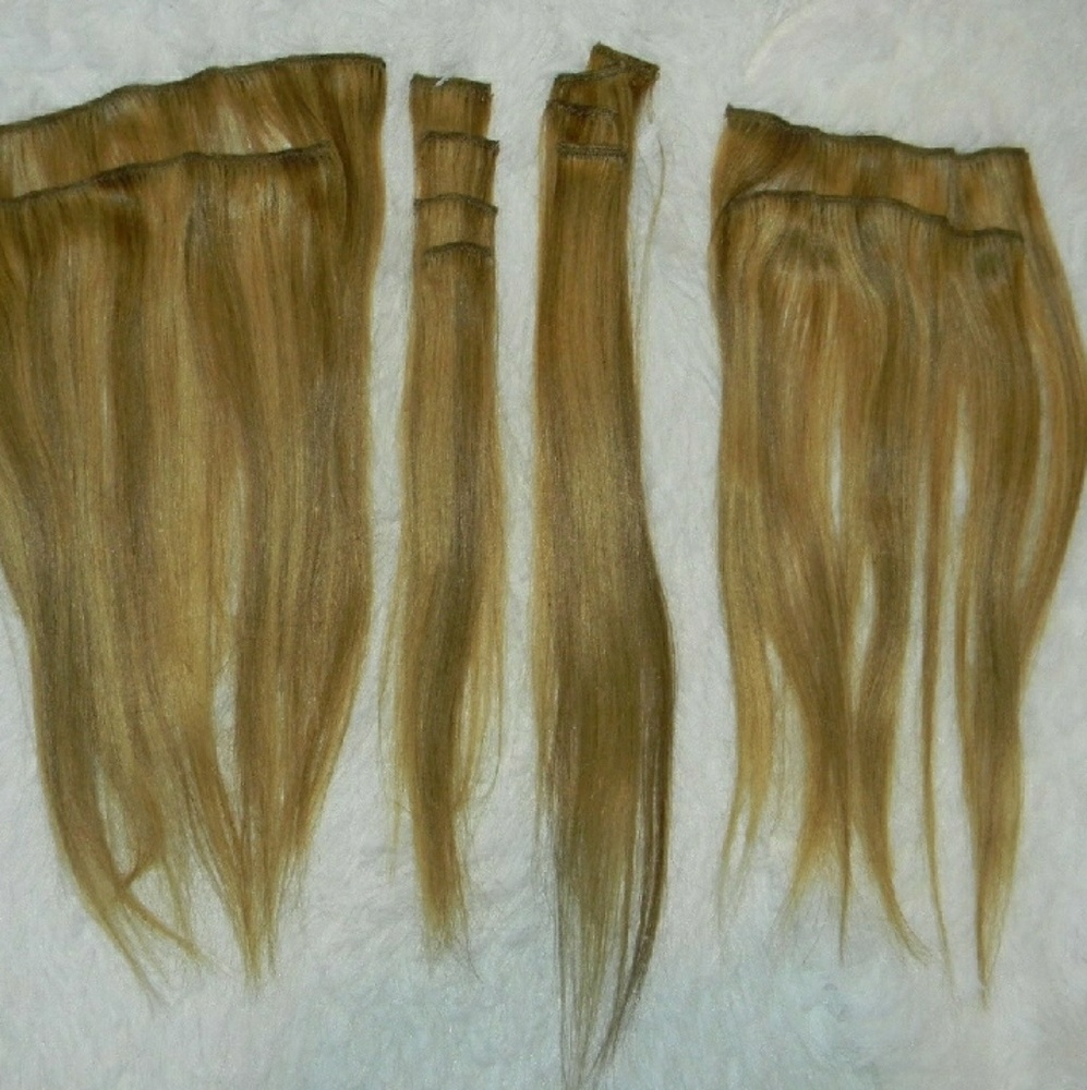 Remy Human Hair Full Head Set Extensions